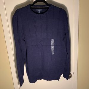 JA John Ashford Men's Crew Neck sweater Navy